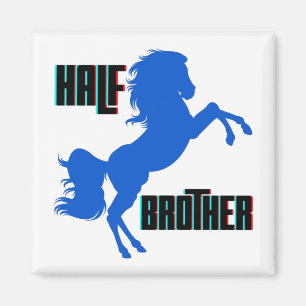 Halvbroderhäftning Magnet