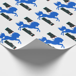Halvbroderhäftning Presentpapper