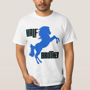 Halvbroderhäftning T Shirt