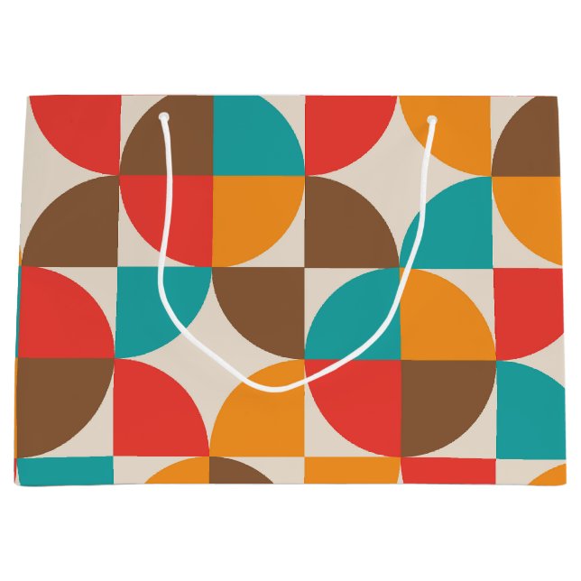 Halvcirklar i mitten av århundradet Mönster (Framsidan)