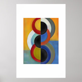 Halvcirklar Poster