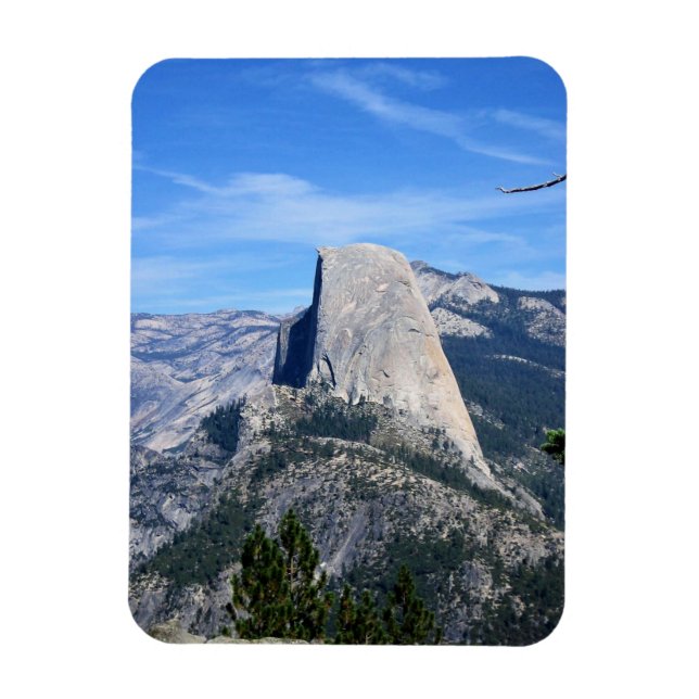 Halvdagg från Washburn Point, Yosemite, CA Magnet (Vertikal)