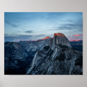 Halvdaglig solnedgång - Yosemitfotografi Poster