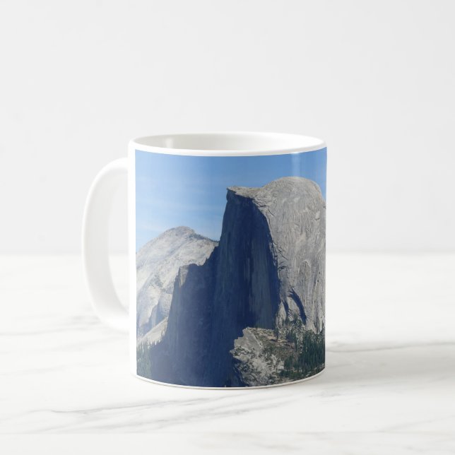 Halvdaglig, Yosemite, CA Kaffemugg (Framsida vänster)