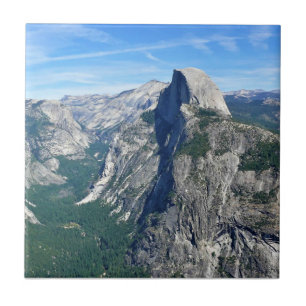 Halvdom från Glacier Point, Yosemite, CA Kakelplatta