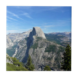 Halvdom från Glacier Point, Yosemite, CA Kakelplatta