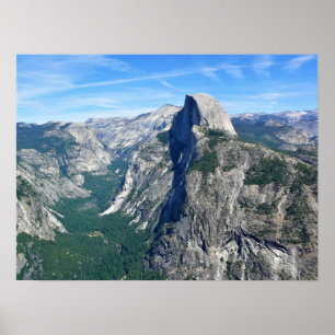 Halvdom från Glacier Point, Yosemite, CA Poster