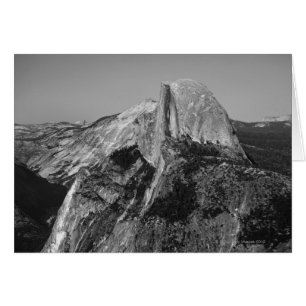 Halvdomän är en välkänd funktion i Yosemite Hälsningskort