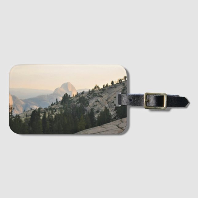 Halvdomän från Olmstead Point, Yosemite, CA Bagagebricka (Framsida horisontal)