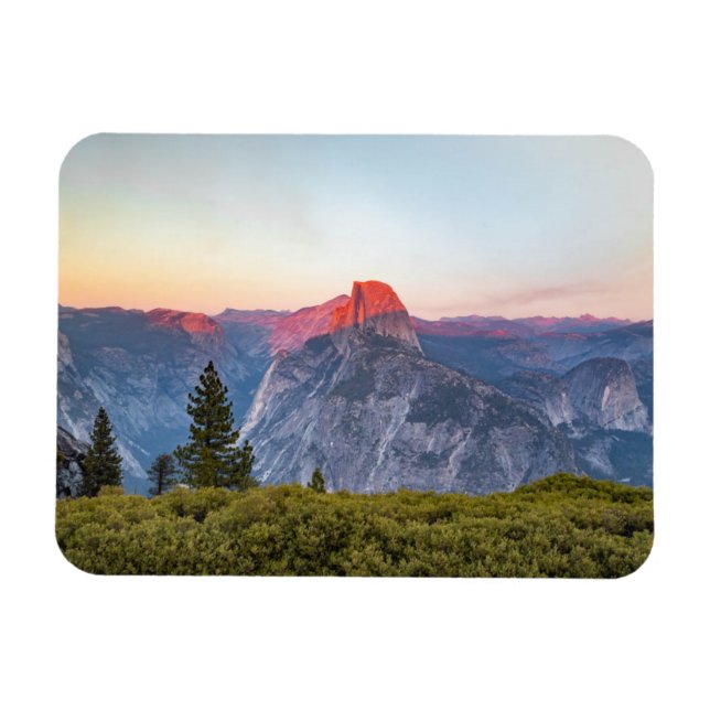 Halvdomän | Yosemite nationalpark Magnet (Horisontell)