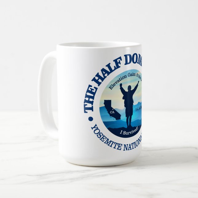 Halvdomsspår (vandring) kaffemugg (Framsida vänster)