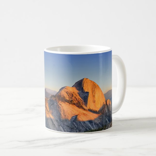 Halvdomssunset från Mt Watkins - Yosemite Kaffemugg (Framsida höger)