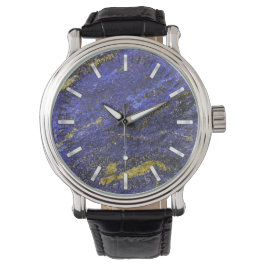 Halvdyrbar Lapis Lazuli Armbandsur