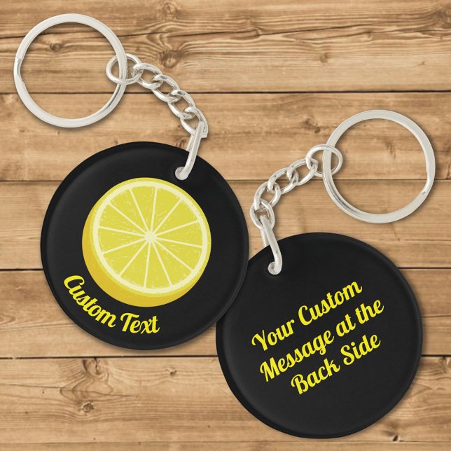 Halve Lemon Keychain (Skapare uppladdad)