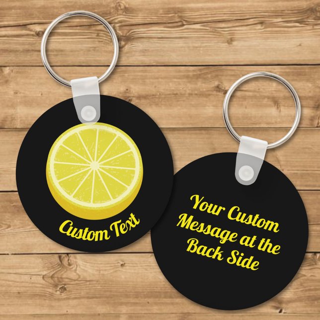 Halve Lemon Keychain Nyckelring (Skapare uppladdad)