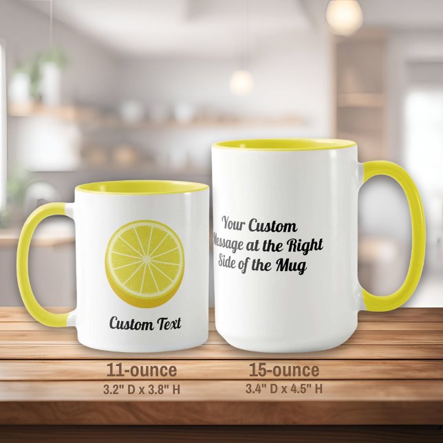 Halve Lemon Mugg (Skapare uppladdad)