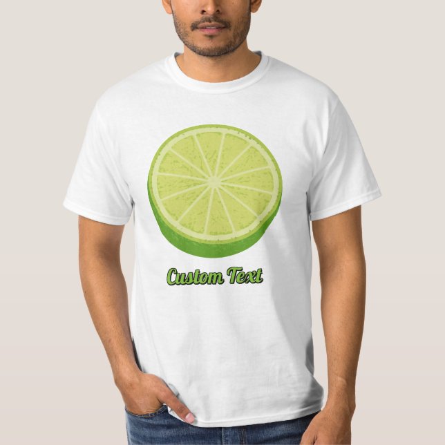 Halve Lime T Shirt (Framsida)