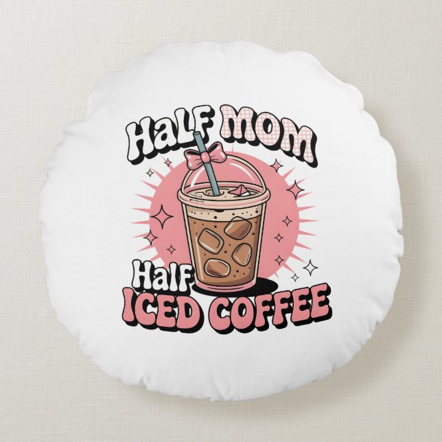 Halverat kaffe i Mamma Rund Kudde (Framsidan)
