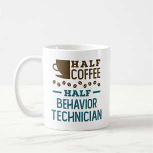 Halverat kaffehaltigt beteende tekniker ABA RBT Kaffemugg