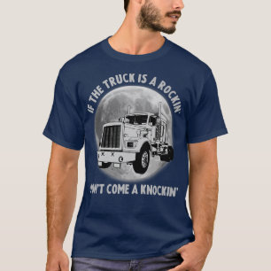 Halvfärdigt Lastbil om släpfordonets raketer inte T Shirt