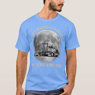 Halvfärdigt Lastbil om släpfordonets raketer inte T Shirt