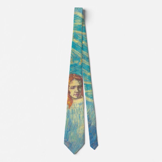 Halvfigur av en ängel av Vincent van Gogh Slips (Framsida)