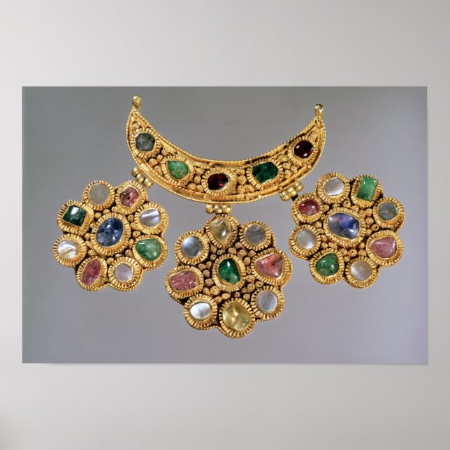 Halvformat halsband med ändpunkter poster (Framsidan)