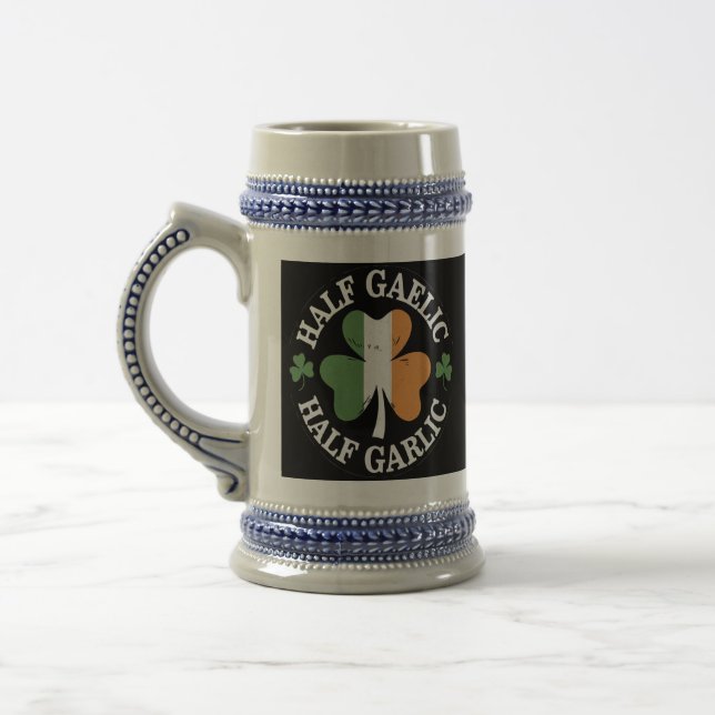 Halvgaeliska halvvitlök Irish Italian St. Patricks Sejdel (Vänster)