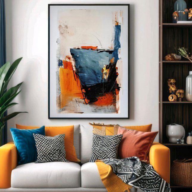 Halvglas - Abstrakt metafor Poster (Skapare uppladdad)