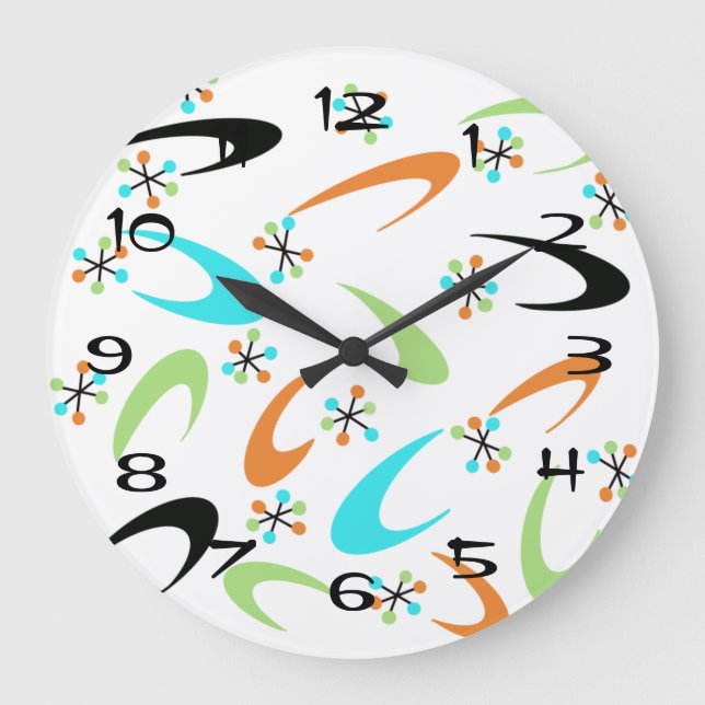 Halvhundradels atomklocka stor klocka (Framsida)