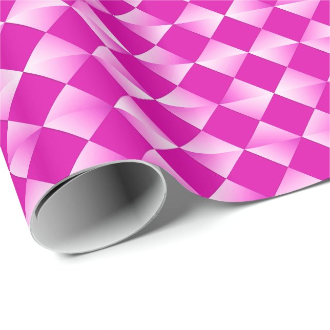 Halvhundradels platinadiamanter - orkidéer och mag presentpapper (Rullad Hörn)