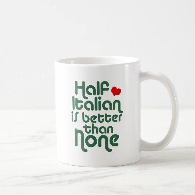 Halvitalienska Kaffemugg (Höger)