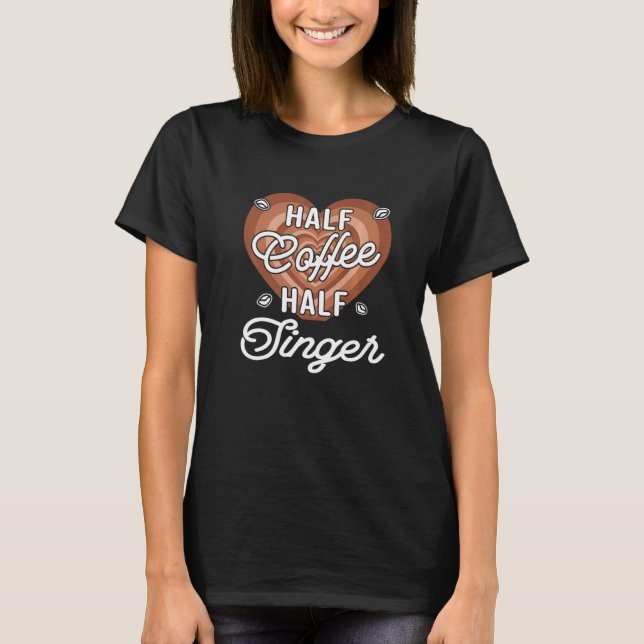 Halvkaffesumlare T Shirt (Framsida)