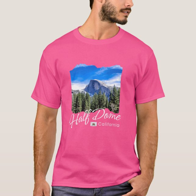 Halvklotet Mountain T Shirt (Framsida)