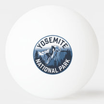 Halvklotet Yosemite Rund Emblem