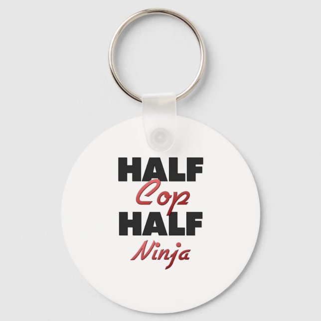 Halvkolshaltig Ninja Nyckelring (Framsida)