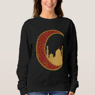 Halvmåne Islam Symbol Cool Islamisk Muslimsk Tecke T Shirt