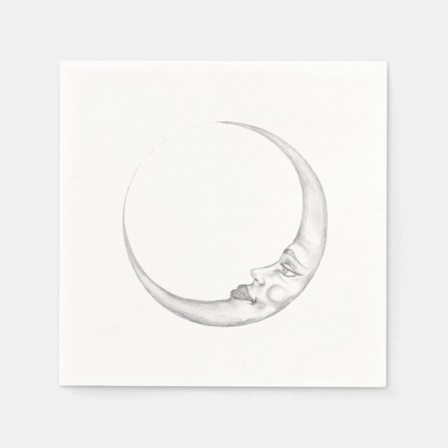 Halvmåne Pappersservett (Framsidan)