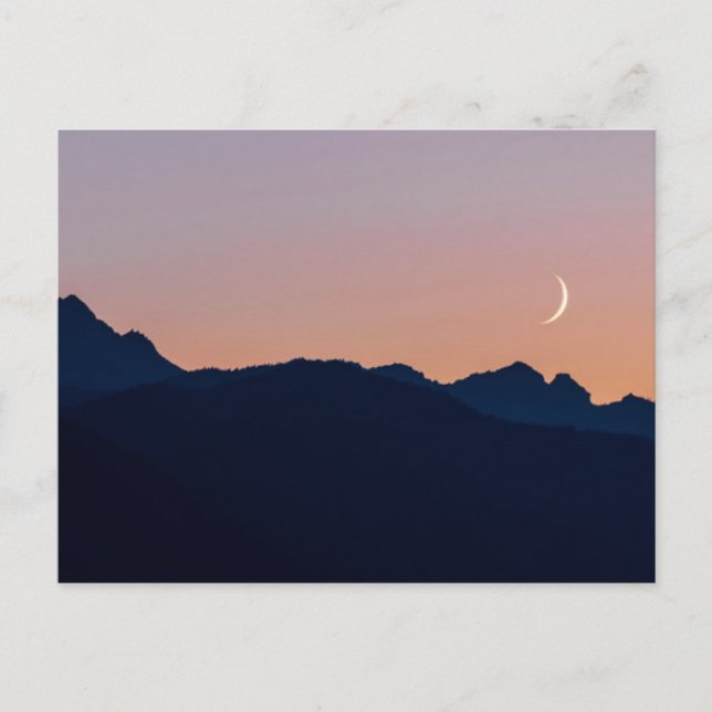 Halvmåne & Venus | Seabeck, Washington Vykort (Framsida)