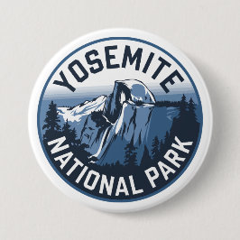 Halvmåns Yosemite Round Emblem Knapp