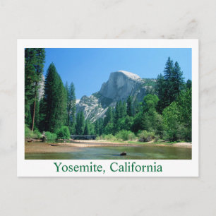 Halvmånsversion 20 x 30, Yosemite, Kalifornien Vykort