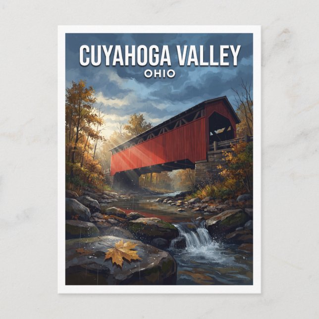 Halvön Ohio Vykort (Framsida)