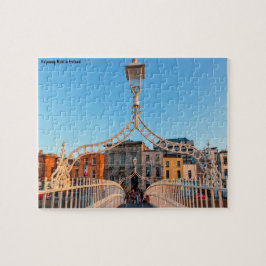 Halvpennybron Dublin Irland Pussel