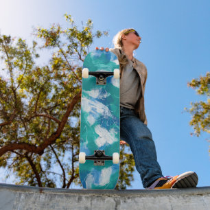 Halvpipa i nyckel Väster Mini Skateboard Bräda 18,5 Cm