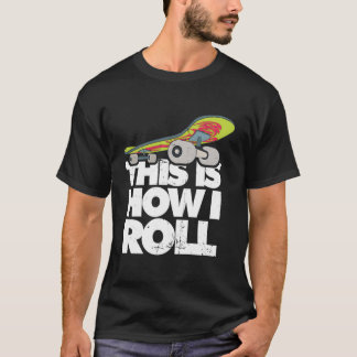 Halvpipelinextrem sport skateboard tricks skateboa t shirt