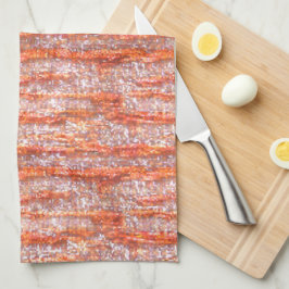 Halvpixelbaserad svamp eller någon träd bark stil kökshandduk