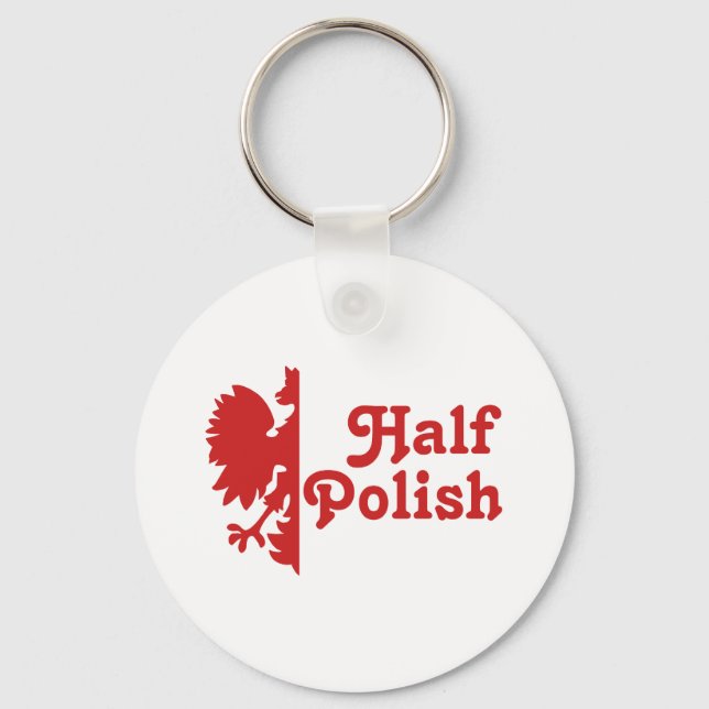 Halvpolska Nyckelring (Framsida)