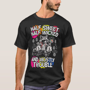 halvsöt, halvvrickad och mest besvärlig t shirt