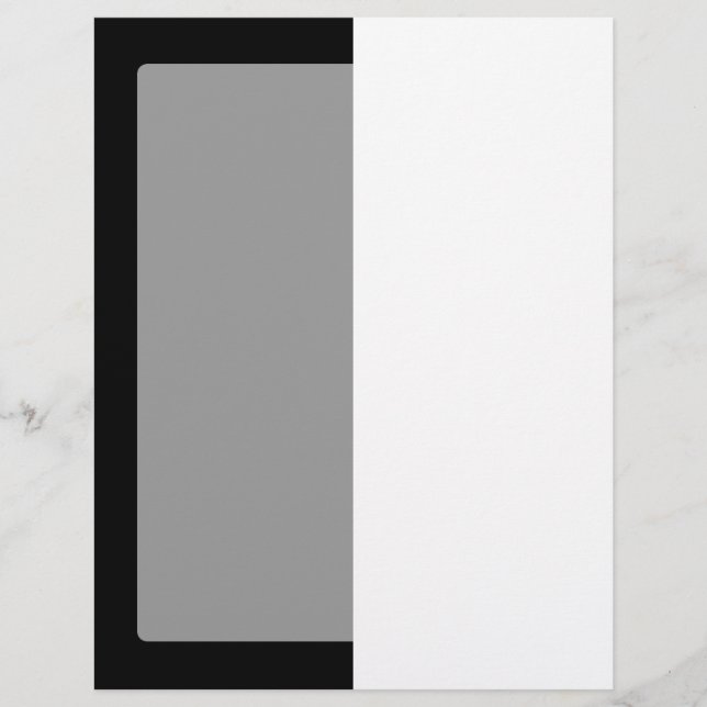 Halvsvart och halvvit Rand (Framsida)