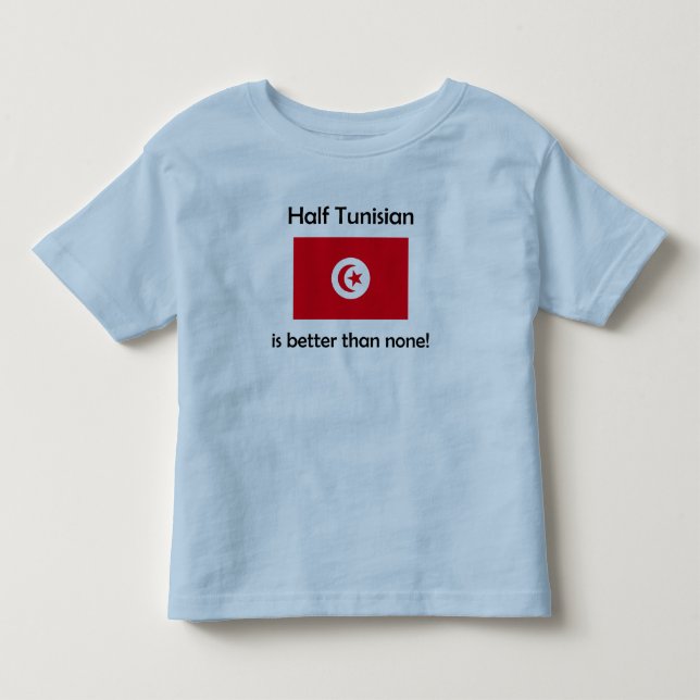 Halvt tunisiskt t-shirt (Framsida)